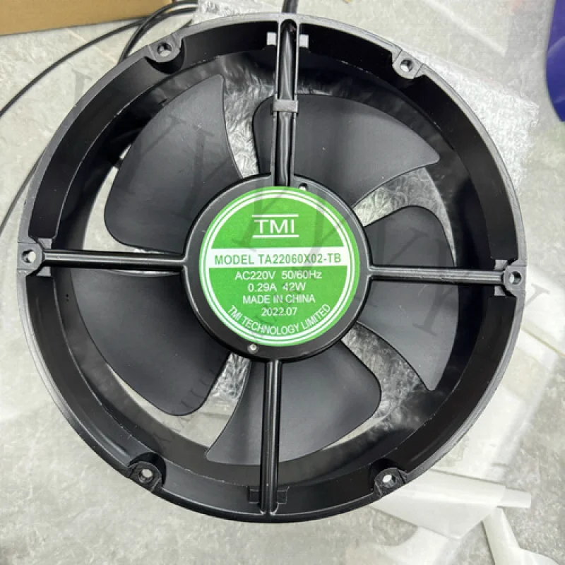 

Охлаждающий вентилятор Y+TMI TA22060X02-TB AC220V 0.29A 42W