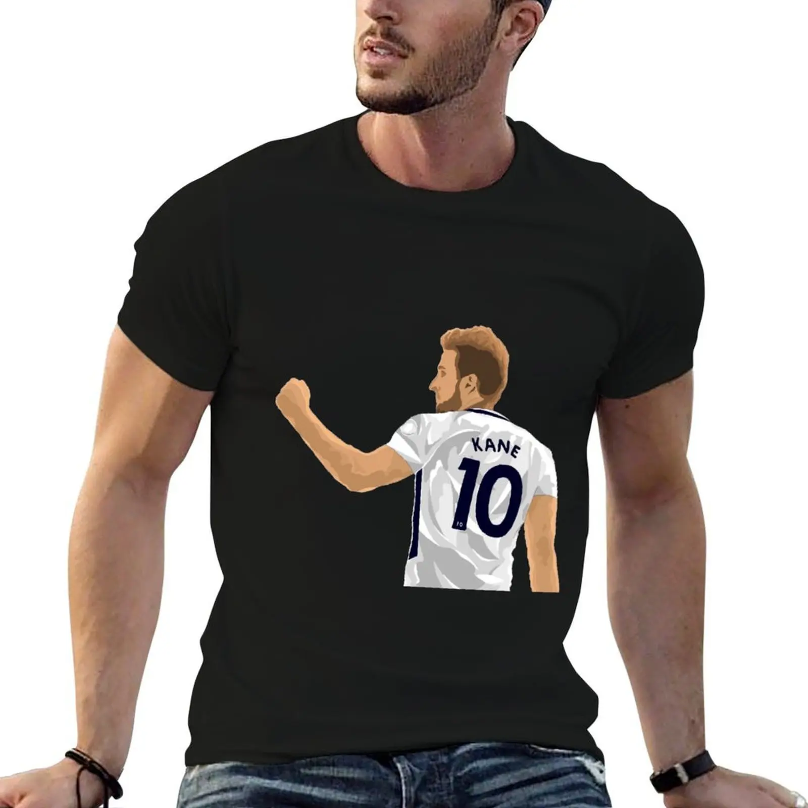 

Harry Kane Digital Painting T-Shirt anime tshirt cotton t shirts high quality t shirts for man graphic funny T-Shirt