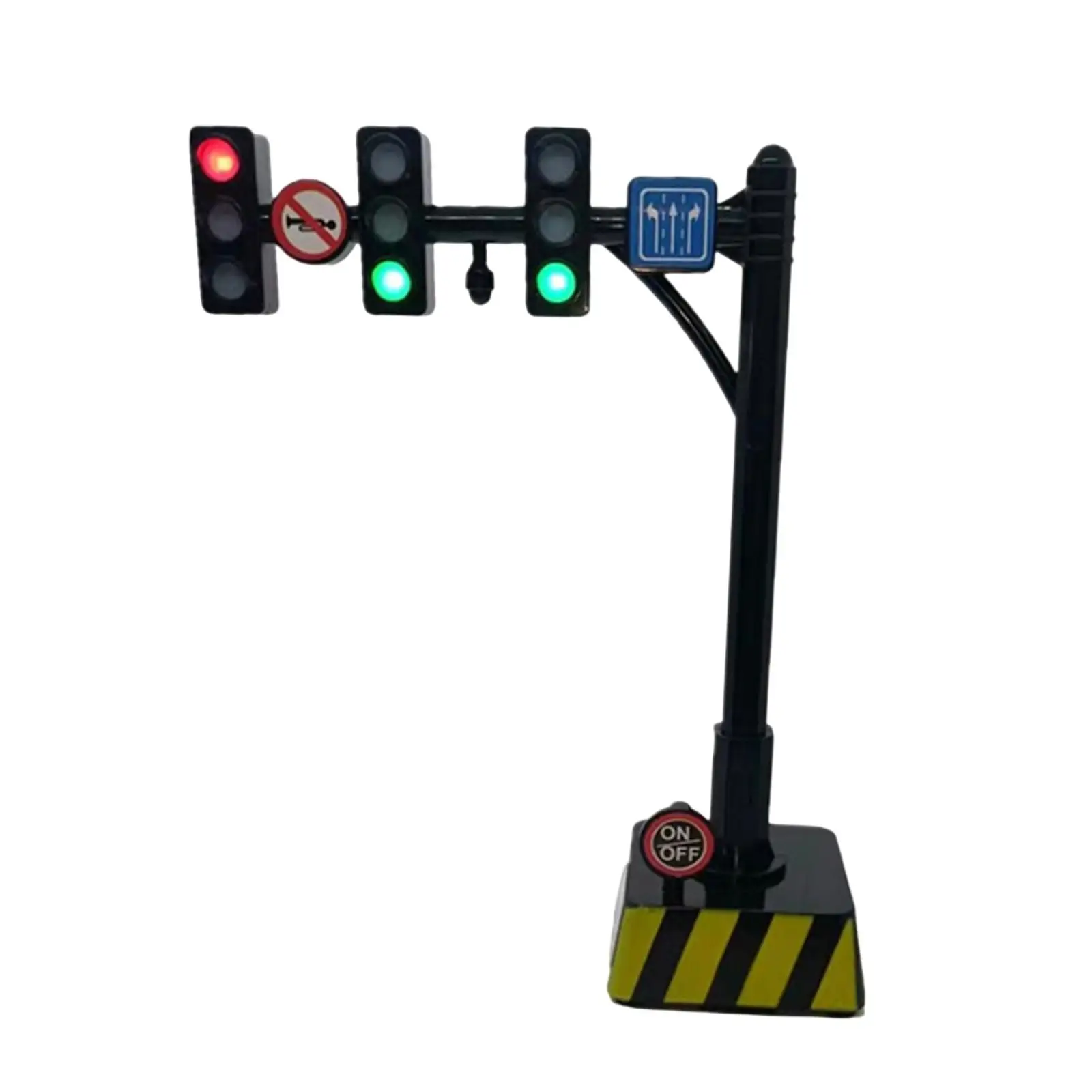 Miniature Traffic Light Model Early Learning Toys Accessories for Children