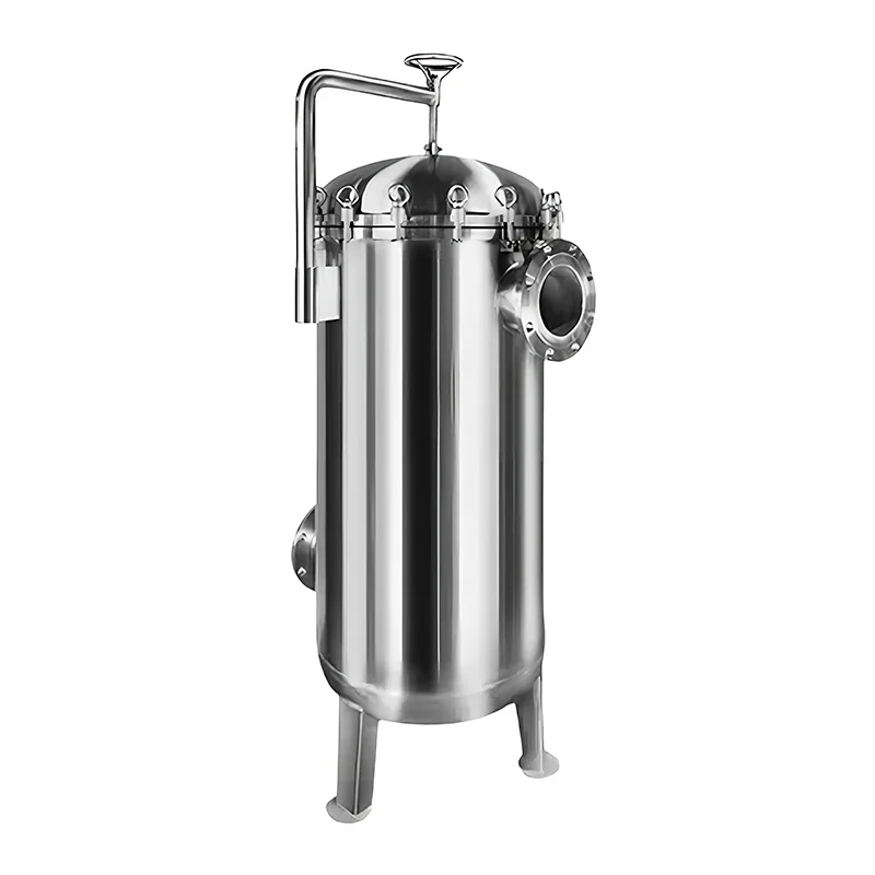 Industrial Bag Filter Stainless Steel Filtration System Filtration Equipment Bag Filter Machine for Filtering and Bagging Water view 2
