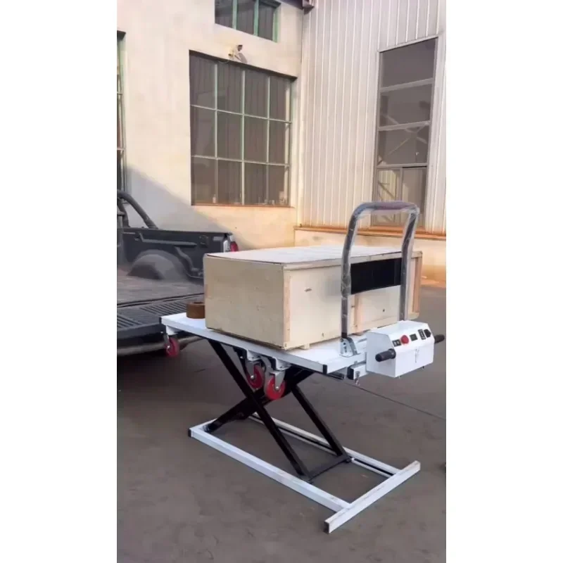 Lifting Trolley Trade Flatbed Greenhouse Trolleys Dolly Electric Hydraulic Transportation Hand Truck Cart