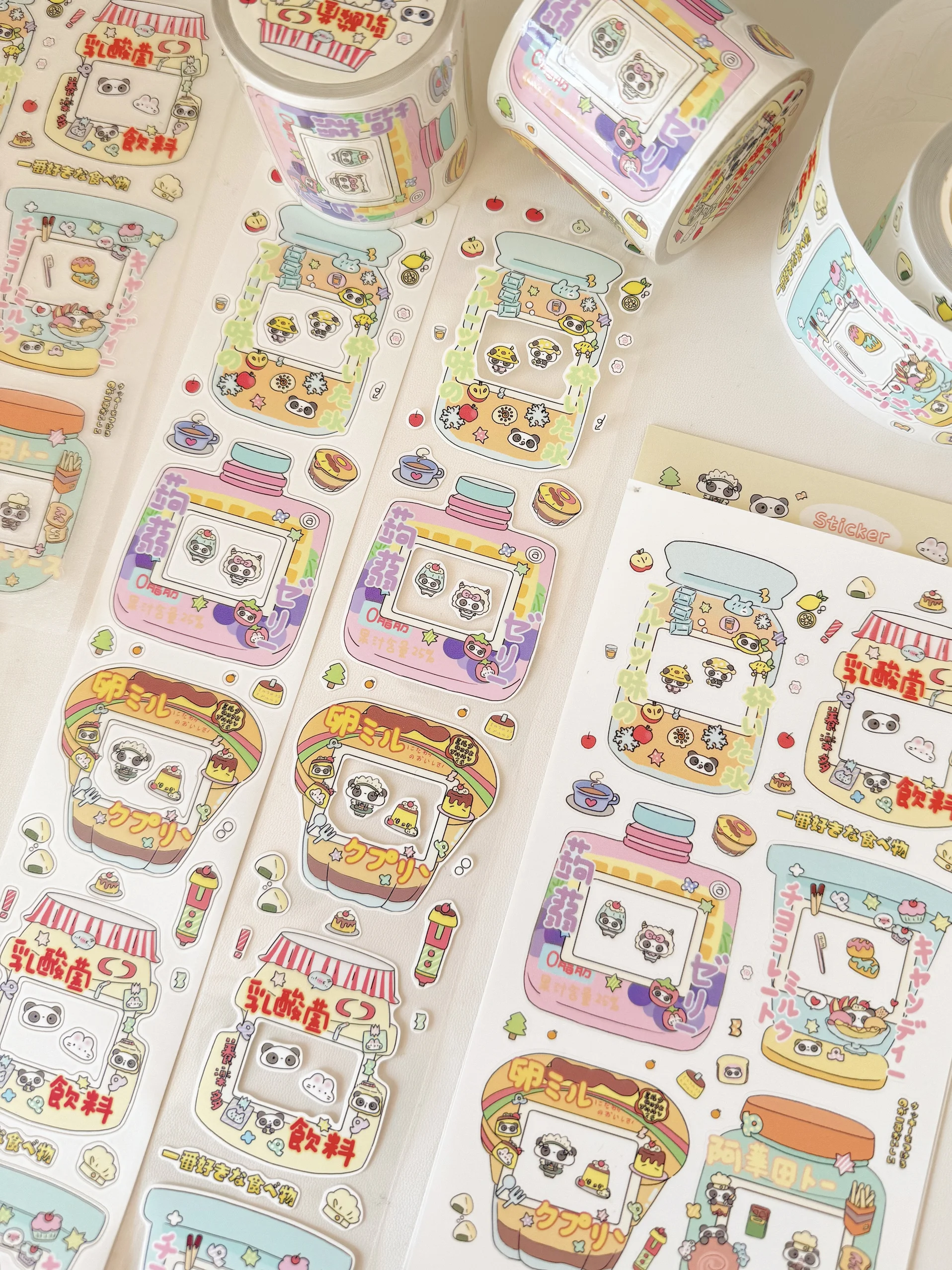 

Three-Heart Frame Stickers Cute Cutting Film Tape Scrapbook Frame Large Head Sticker Border Photo