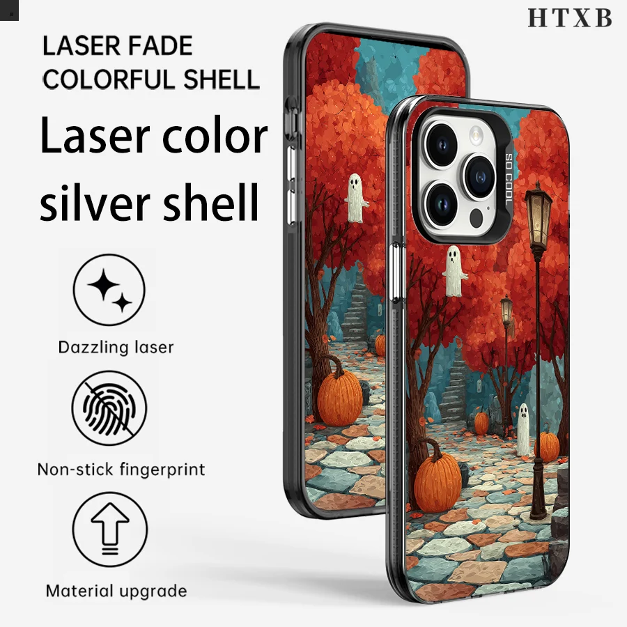 حافظة هاتف منقوشة بنمط المهر لهاتف iPhone 17 إلى 11 Pro Max Plus، الخيار الأفضل للهدايا