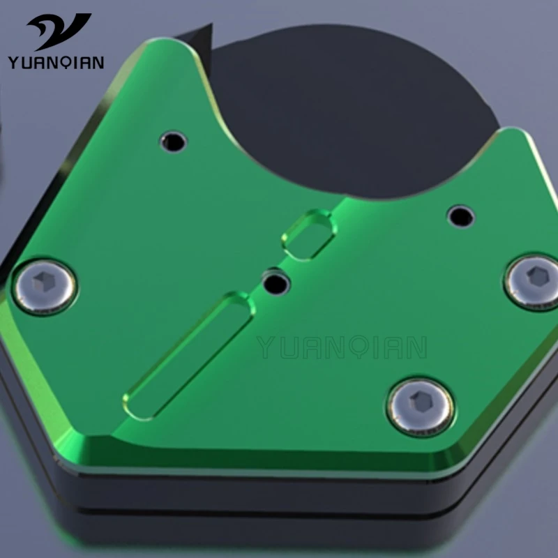 

Motorcycle Kickstand Extension Side Stand Enlarger Foot Plate Pad Fit For Kawasaki KLR 650 KLR650 2008-2024 2019 2020 2021 2022
