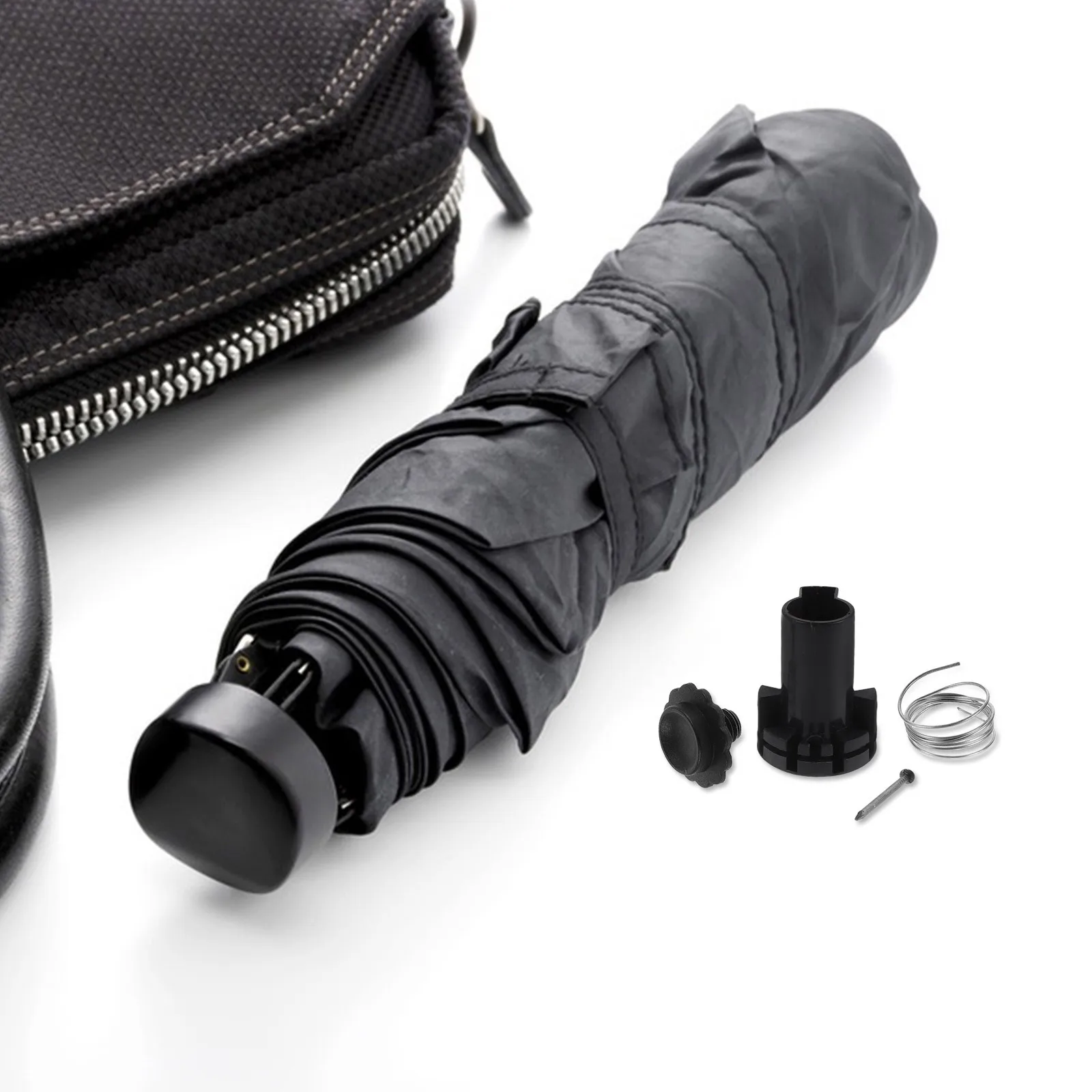 

Folding Umbrella Top Slot Rib Rack Replacement Plastic Part Sturdy Automatic Patio Umbrella Repair Accessories Wind Resistant