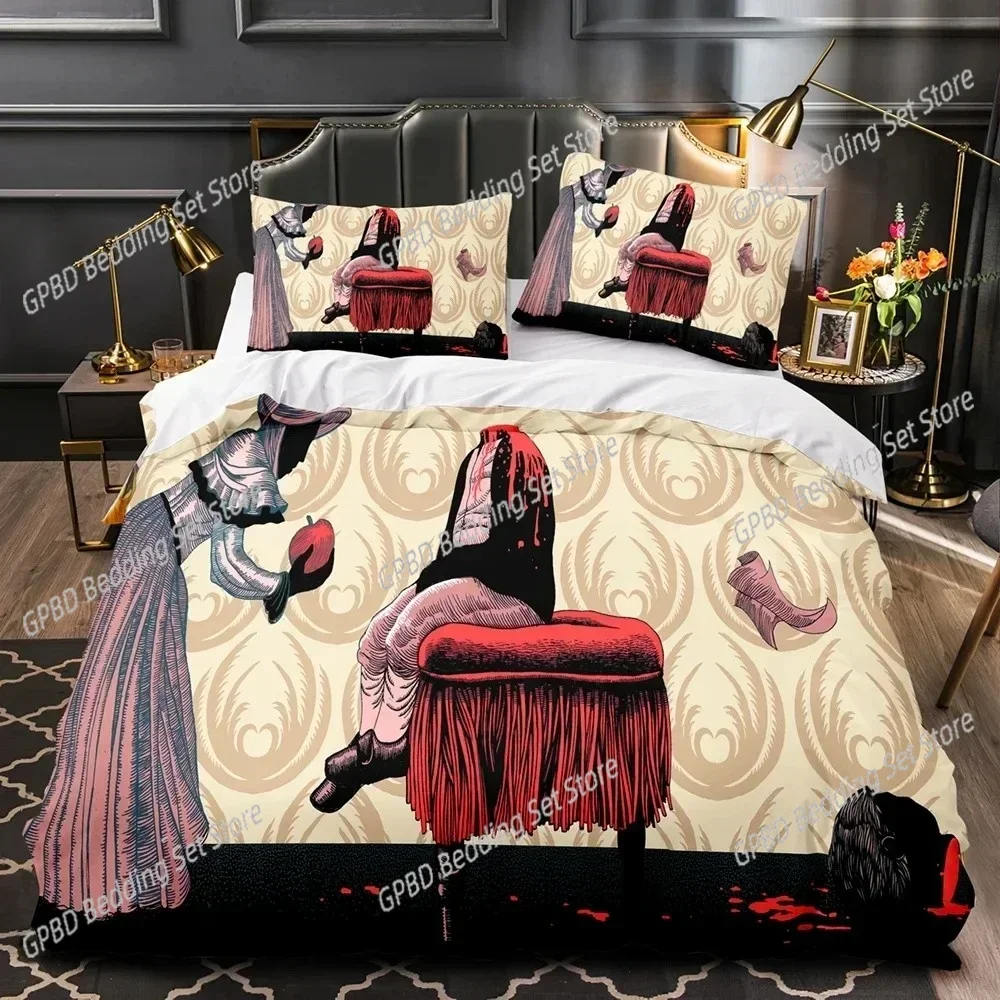 Black Fairy 3D NEW Duvet Cover Pillowcase Bedding Set Adult Boy Girl Bedroom Decoration Children Single Double Large