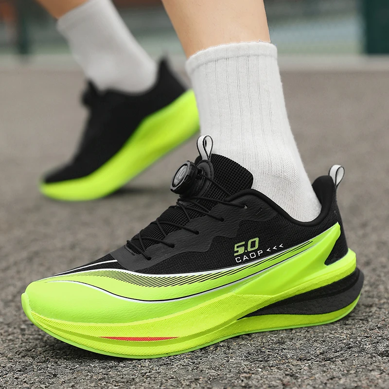 

Unisex Running Shoes Light Breathable Sports Sneakers Shock-Absorption Marathon Racing Athletics Training for Men&Women Jogging