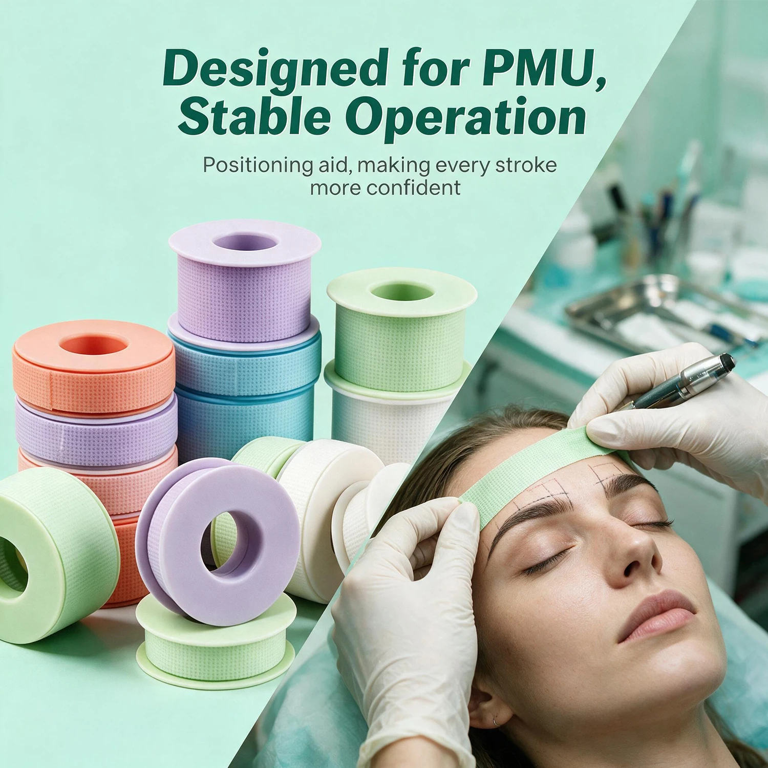 Macaron Color PMU Medical Tape - огляд і ціна Medical Tape