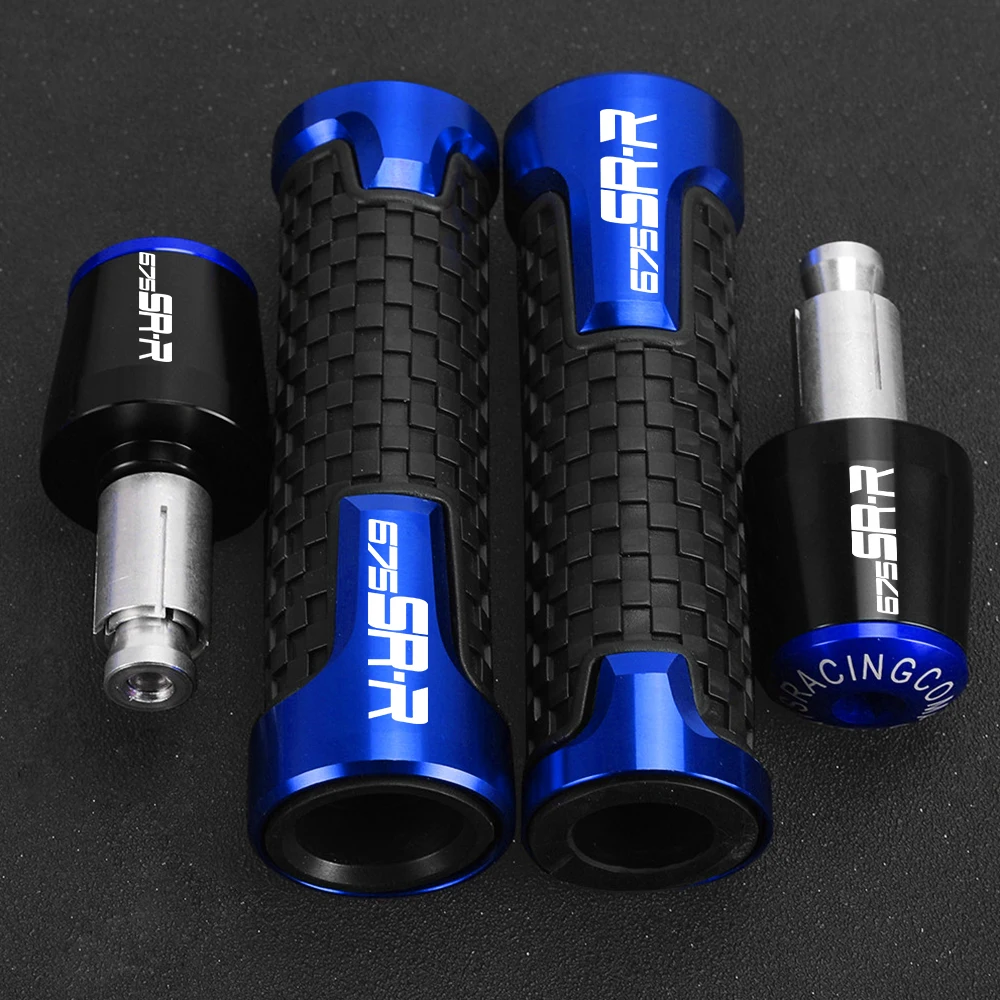 For CFMOTO CF MOTO 675SRR 675 SR-R 675 SRR Accessorie 2024 2025 2026 675SR-R Hand Grips Bar End Plug Moto Handlebar Caps 675SR-R