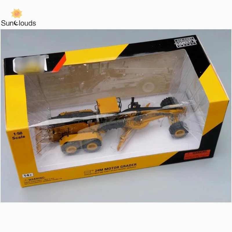 For CATERPILLAR Model CAT 24M Motor Grader 55264 Alloy 1:50 Scale Die Cast Model Toy Car & Collection Gift & Display & Souvenir