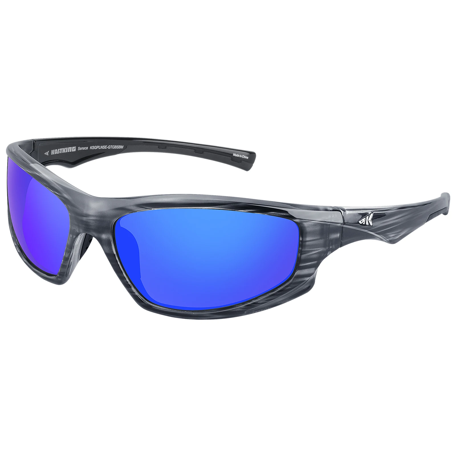 KastKing Seneca Polarized Sport Sunglasses for Men and Women, Ideal for Baseball Fishing Cycling and Running,UV Protection