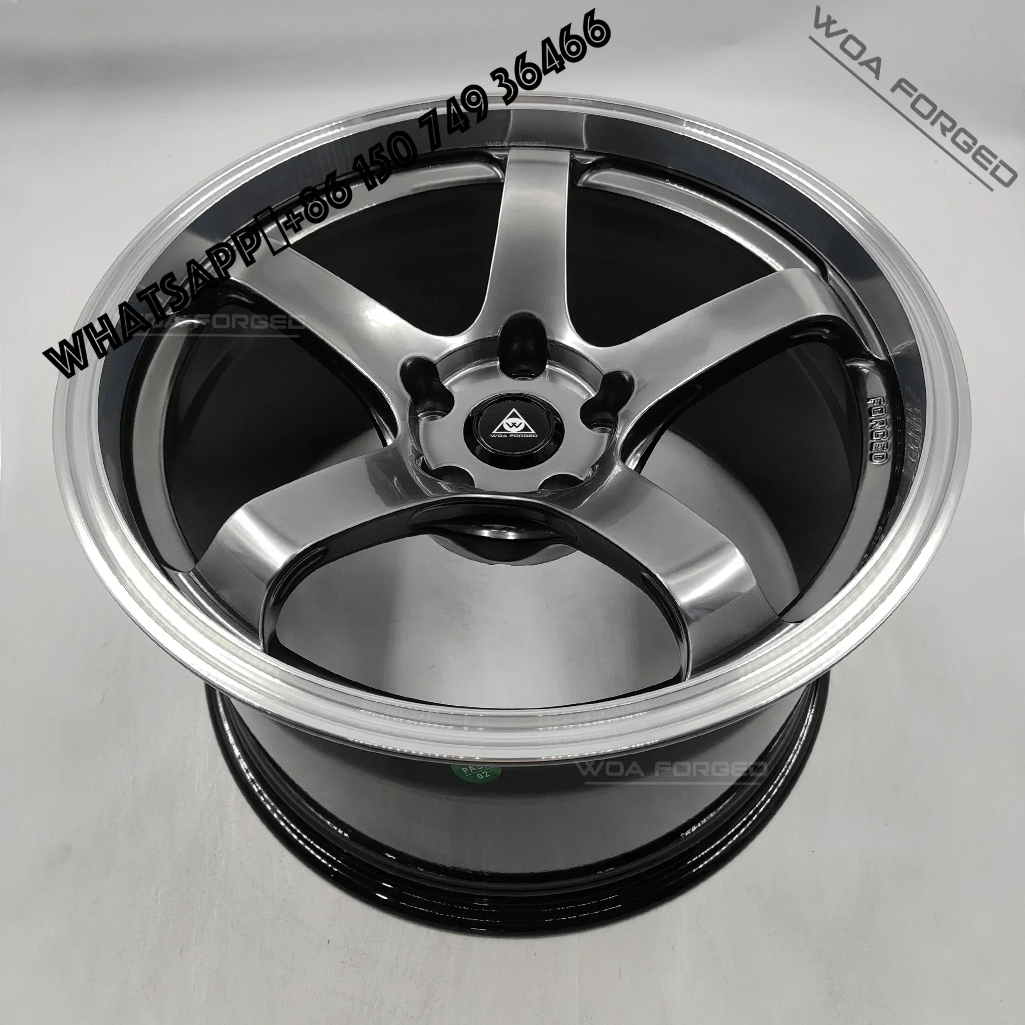 

6061-T6 Racing GT Beyond TC-4 Chrome Forged Concave Wheel Lightweight 6X139.7/6X135/6X114.3 Single Five-Spoke Sport Hub