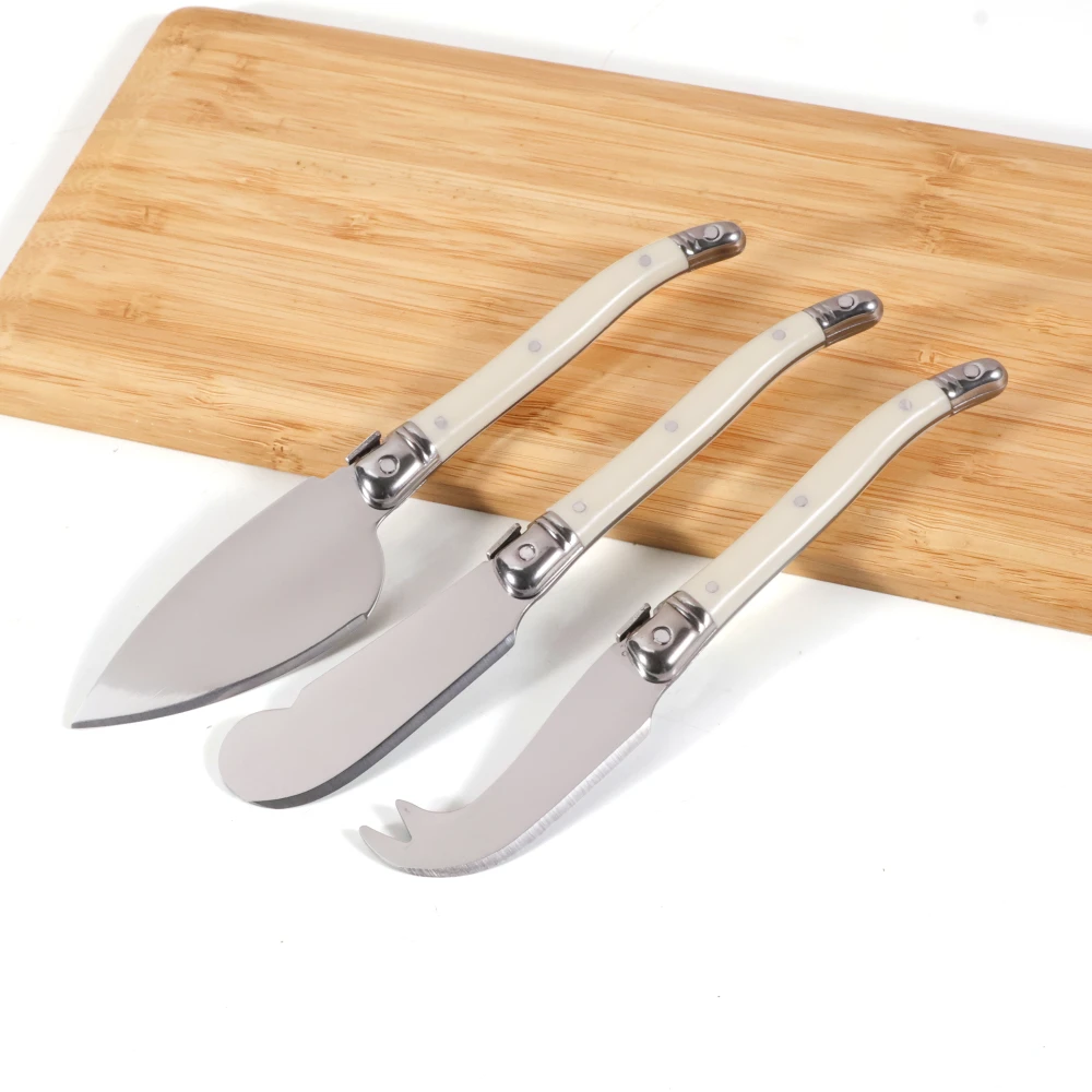 Esparcidores de mermelada de queso de acero inoxidable, juego de cuchillos de queso blanco, cuchillo de salsa de mantequilla, servidor de postre, herramientas de queso