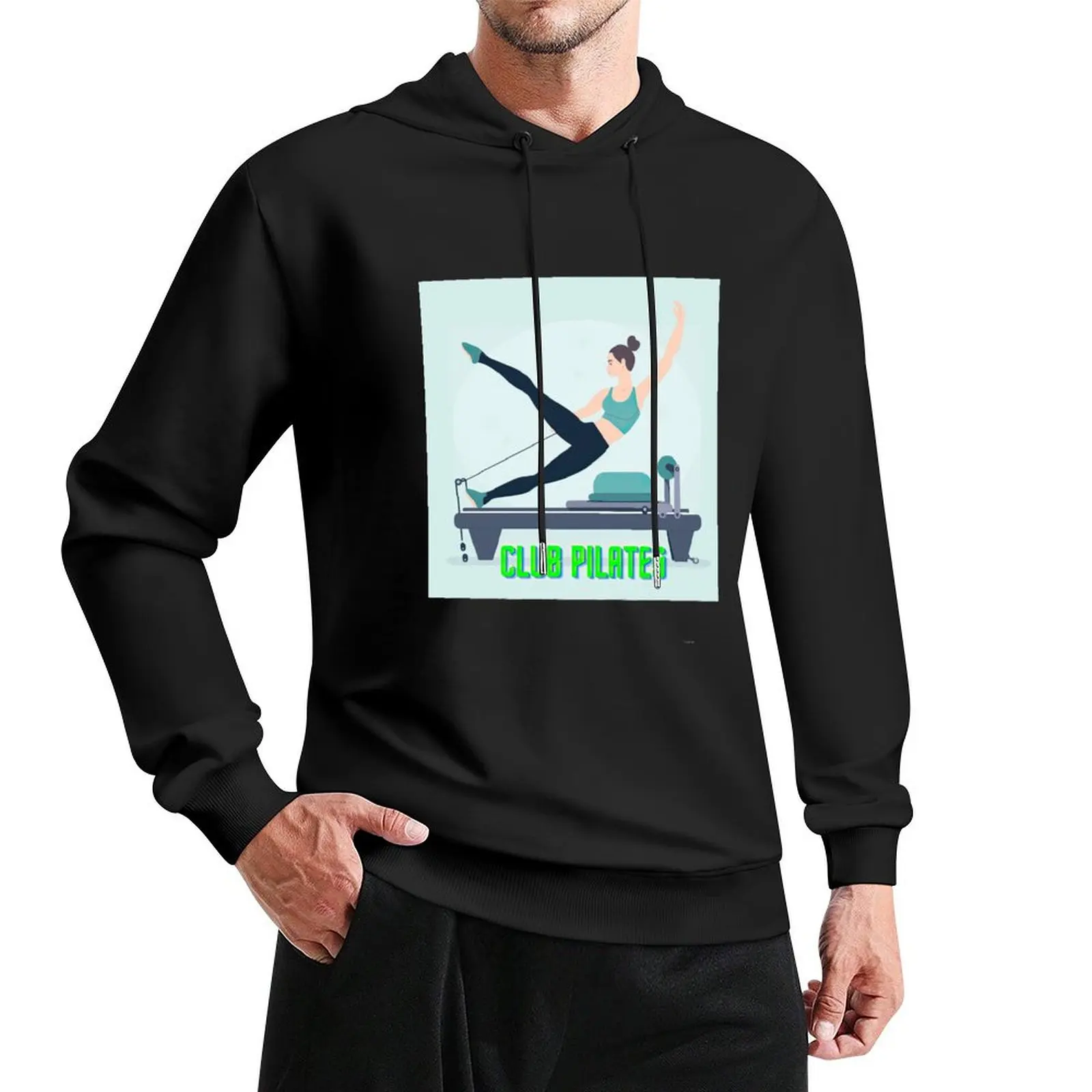 Club Pilates(5) Pullover Hoodie anime clothing korean autumn clothes fashion men men's clothes graphic hoodies