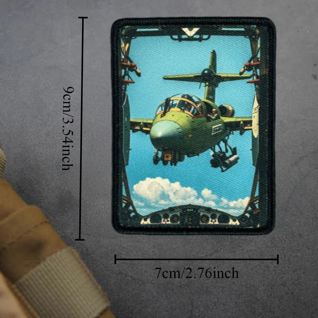 Parche táctico dron gancho y bucle – Insignia moral para equipo - imagen 5