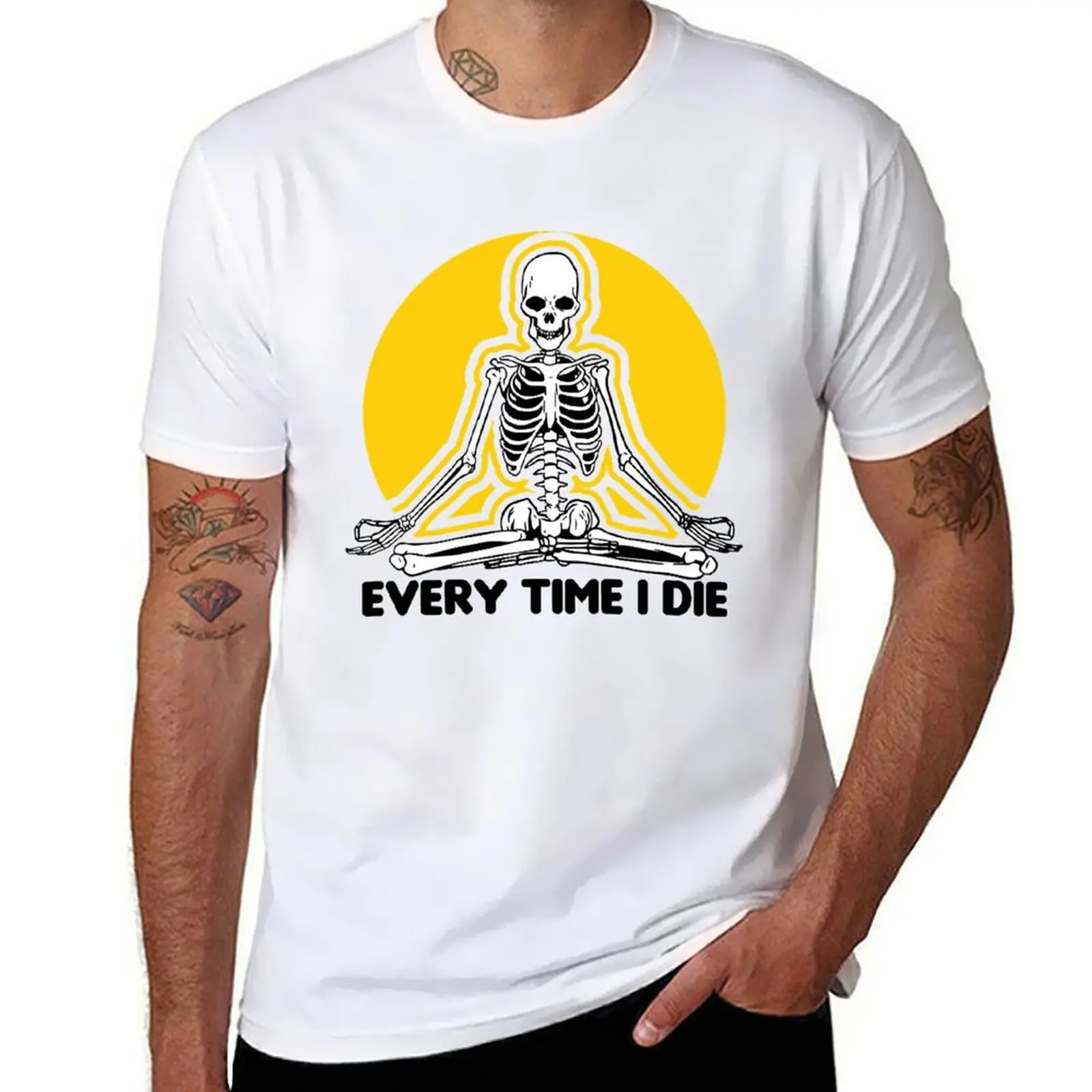 

EVERY TIME I DIE T-Shirt t shirts for man pack white man t shirts graphic man t shirts high quality luxury brand T-Shirt