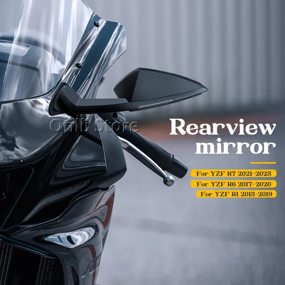 YZF R6 YZF-R6 YZF R6 2020 Draaibare Achteruitkijkspiegel LED Richtingaanwijzer Fit Voor YAMAHA YZF R7 YZF-R7 YZF R7 2021 2022 2023 2024 2025