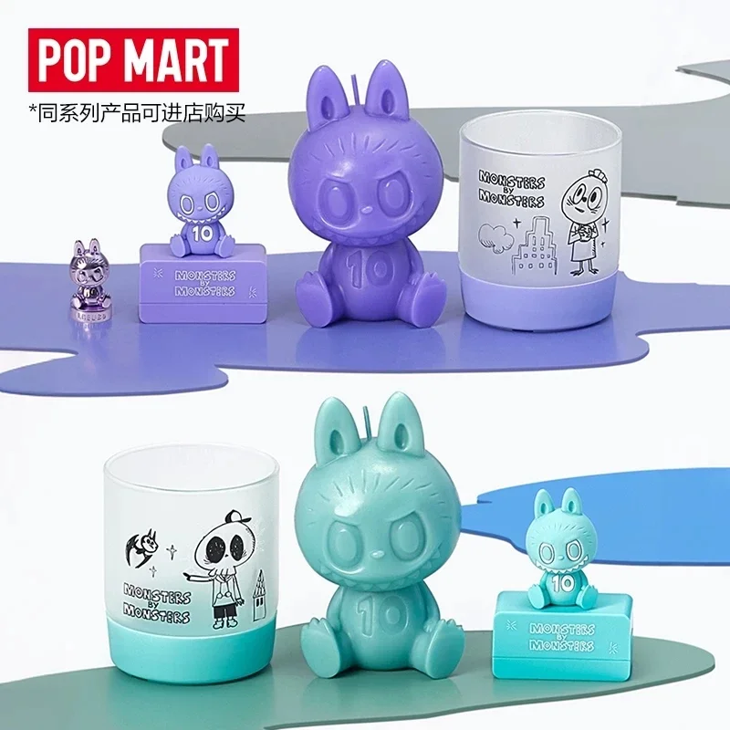 

POPMART LABUBU THE MONSTERS 10TH Anniversary Series MINI Cup Mystery Box Genuine Blind Box Guess Toys Bag Anime Figure Desktop