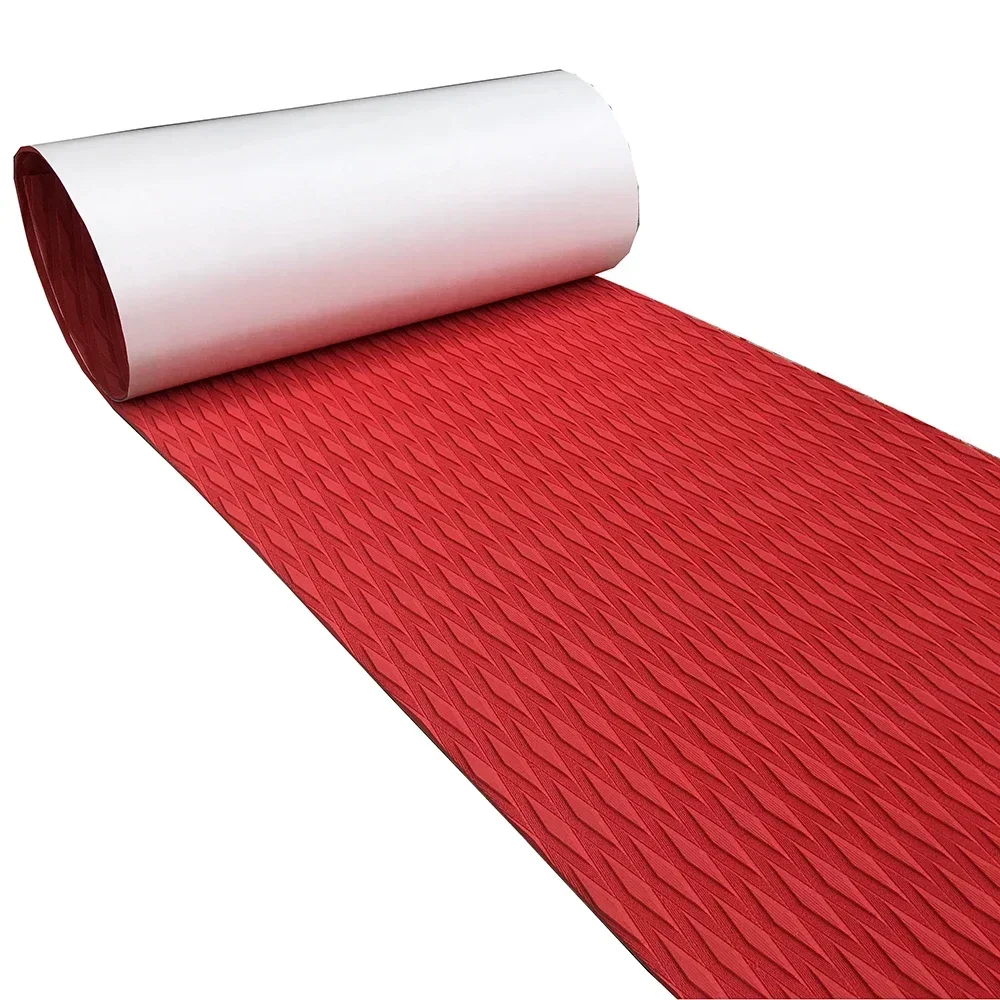 NONE 2300x550mm*5mm EVA-Schaum Boot Terrassendielen Blatt Matte für Kajak selbstklebende Bodenbelag Pads Fishin Marine Yacht Traktion Grip Pad Grau 7