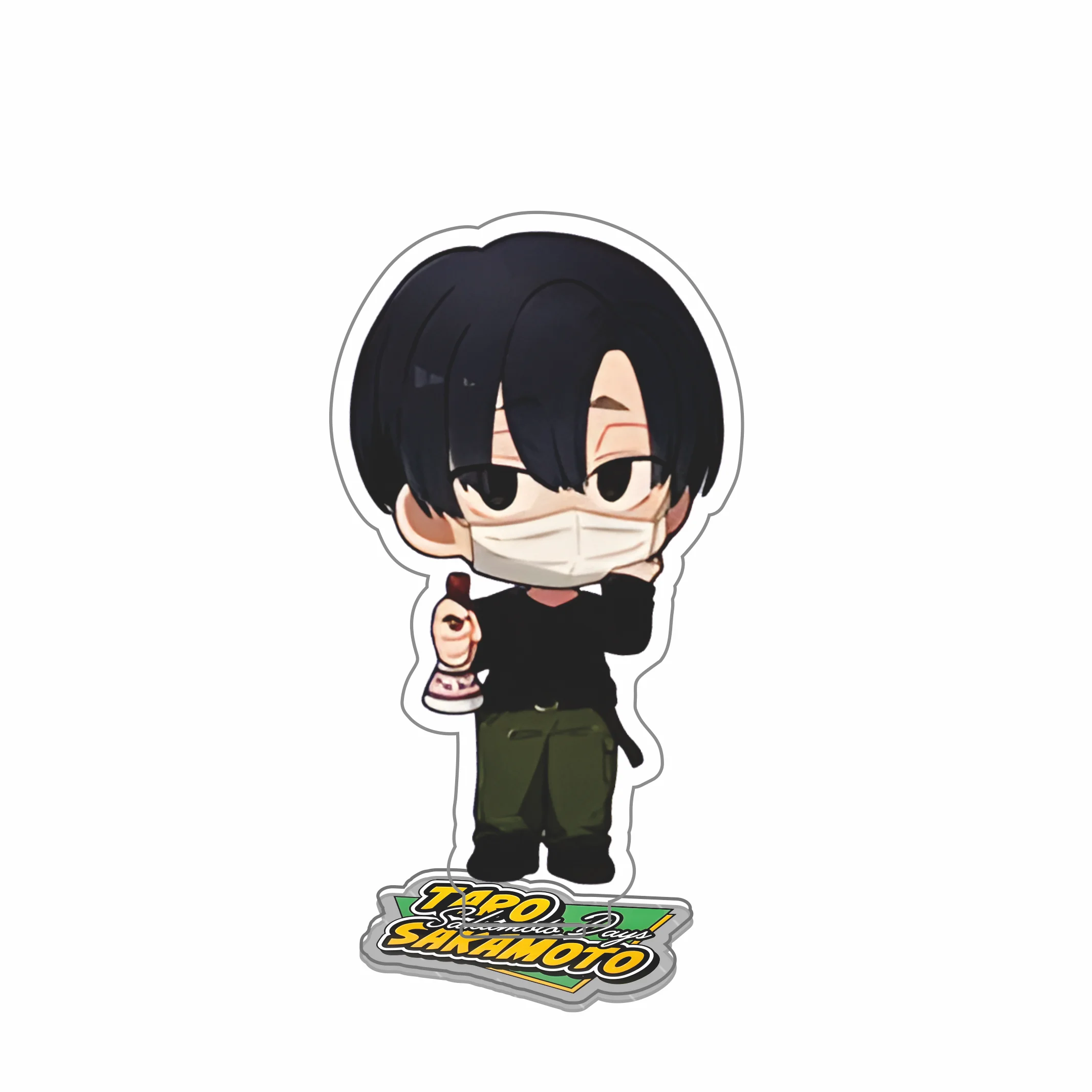 10 CM Sakamoto Days Acrylic Stand Shin Asakura Taro Sakamoto Anime Collection Accesorios Cute Room Decor Ornament Friend Gift