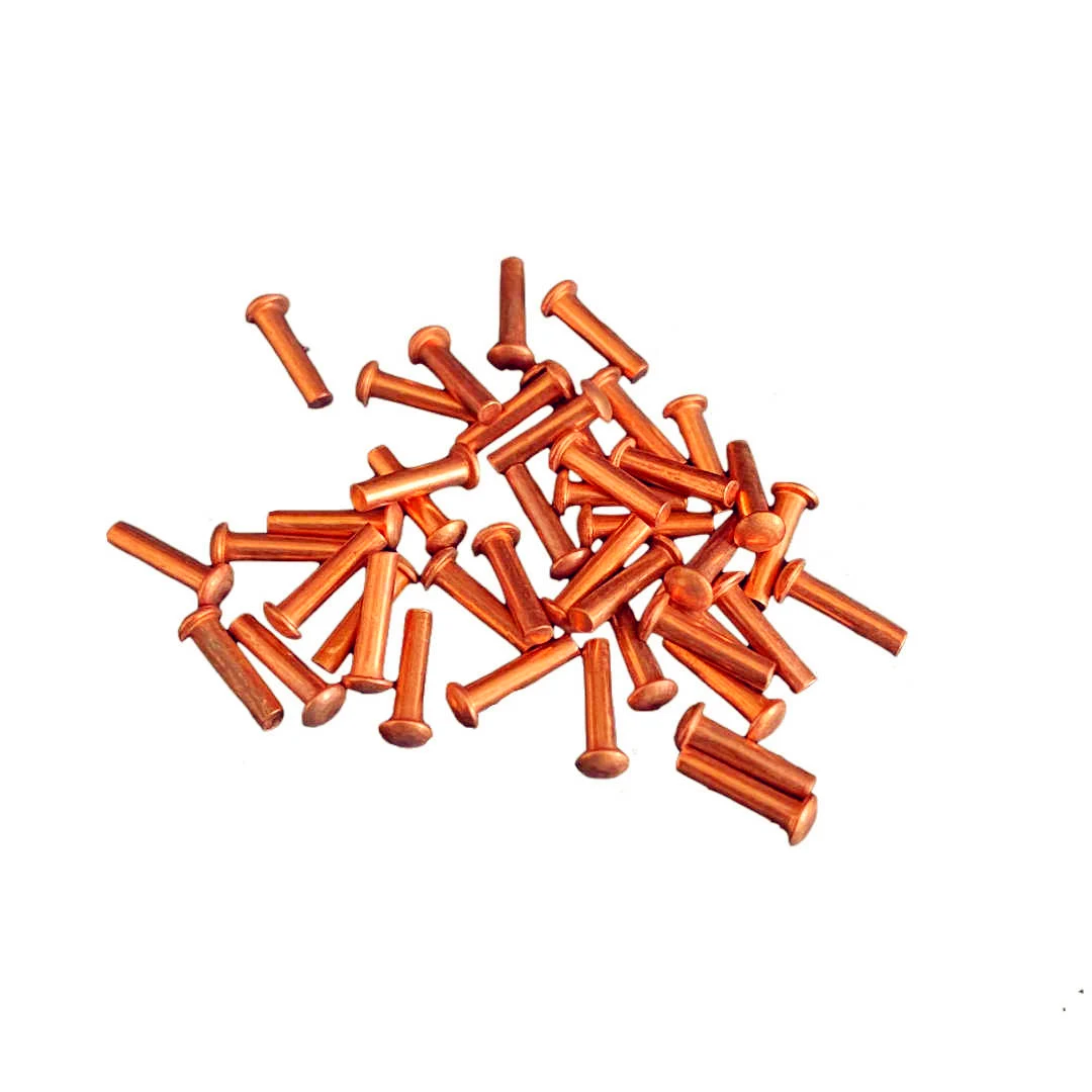 10pcs/Lot Fix Pendulum Solid Red Copper Cam Rivet For Zippo Kerosene Petrol Lighter Universal Replacement Inner Repair Accessory