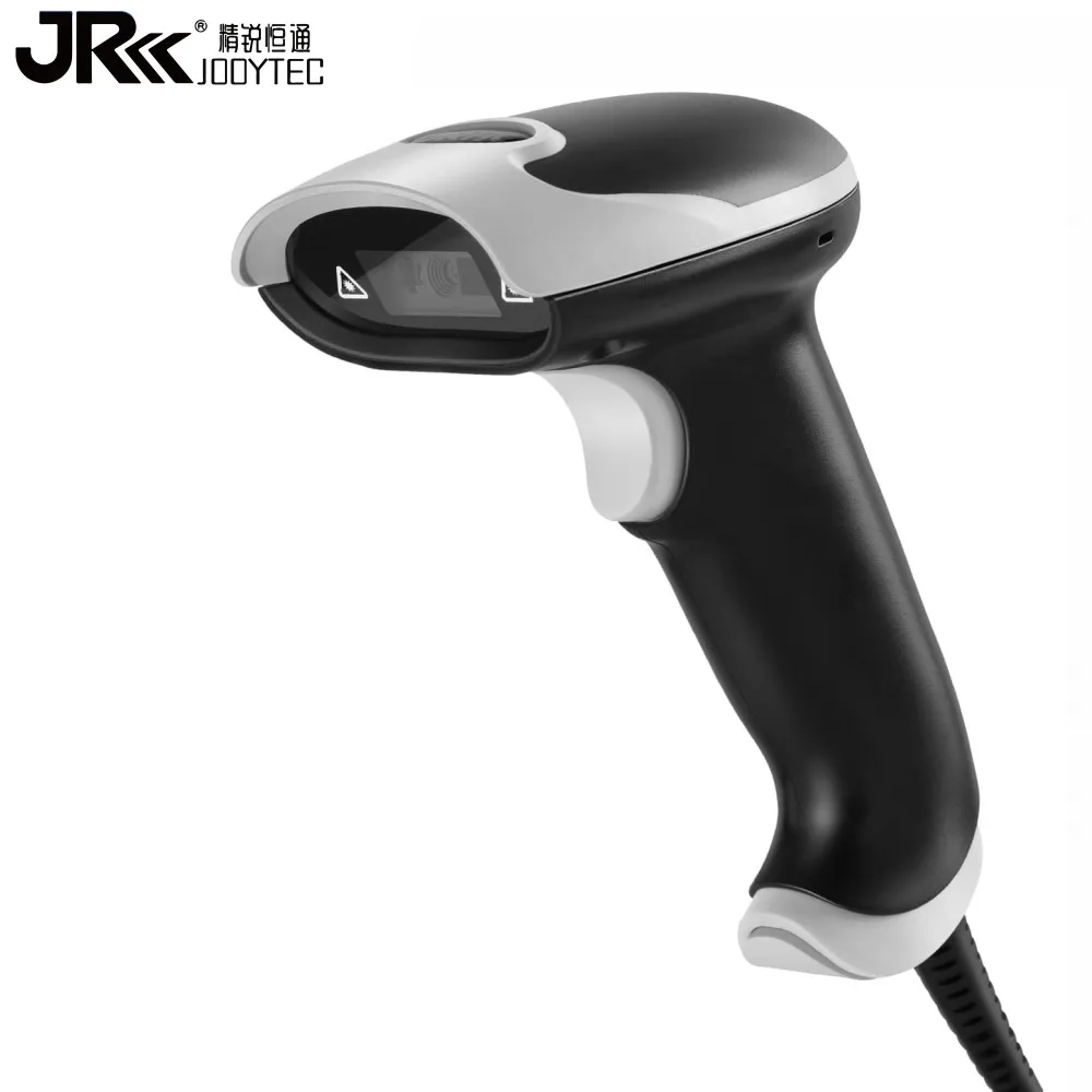 

JOOYTEC 2D Handheld QR Code Scanner USB Wired 1D 2D&PDF417 Data Matrix Automatic Bar Code Reader Plug and Play Bar Code Scanners