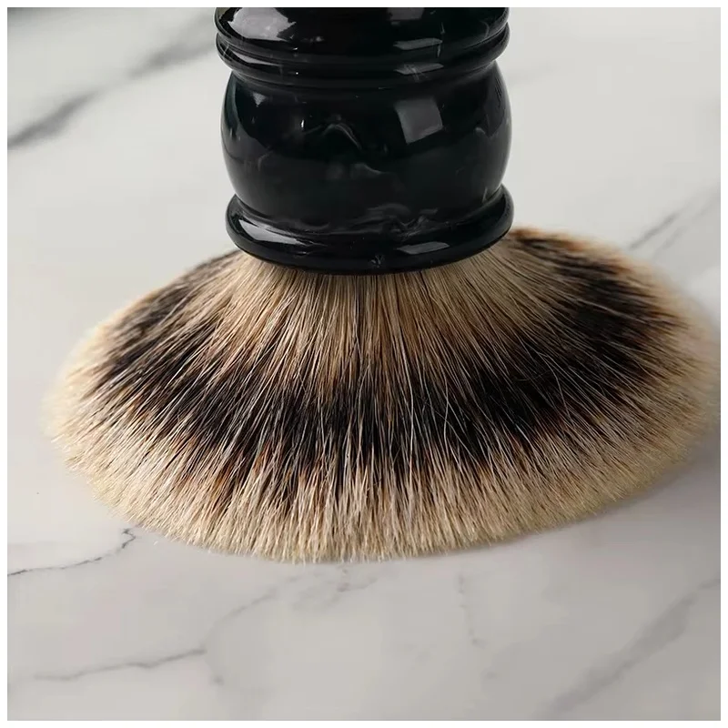 yaqi-outil-de-rasage-pour-le-soin-du-visage-et-de-la-barbe-outils-de-rasage-a-l’eau-pinceau-de-rasage-pour-hommes-de-24-mm-avec-poils-en-forme-de-pointe-argentee-produits-de-rasage-pour-hommes
