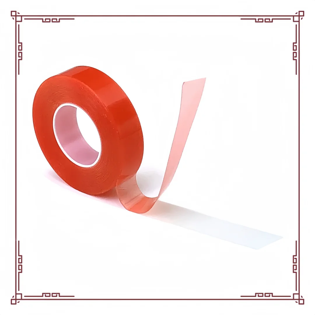 Мощная двусторонняя лента, 1/2 дюйма x 6 ярдов, съемный монтажный клей для настенных крючков, плакатов своими руками