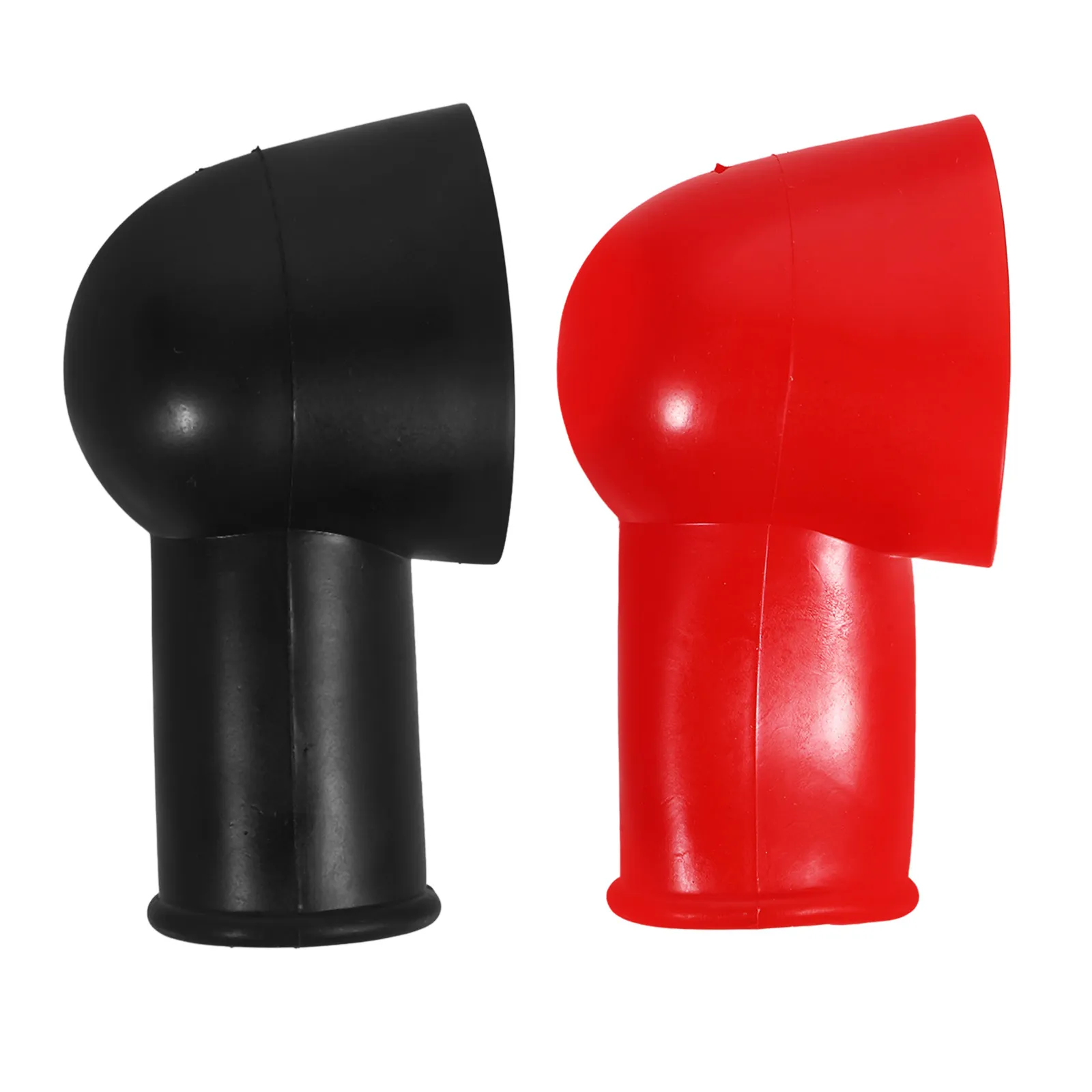 

2Pcs Car Battery Terminal Protection Sleeve Insulation Cover Caps Prevent Corrosion Oxidation Battery Wire Protector for Auto
