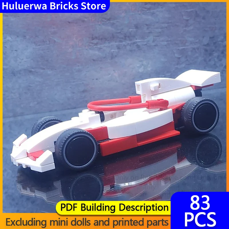 

Speed Racing Car Model MOC Building Bricks F1 Formula Racing Modular Technology Children Holiday Gifts Assemble Toys Suit