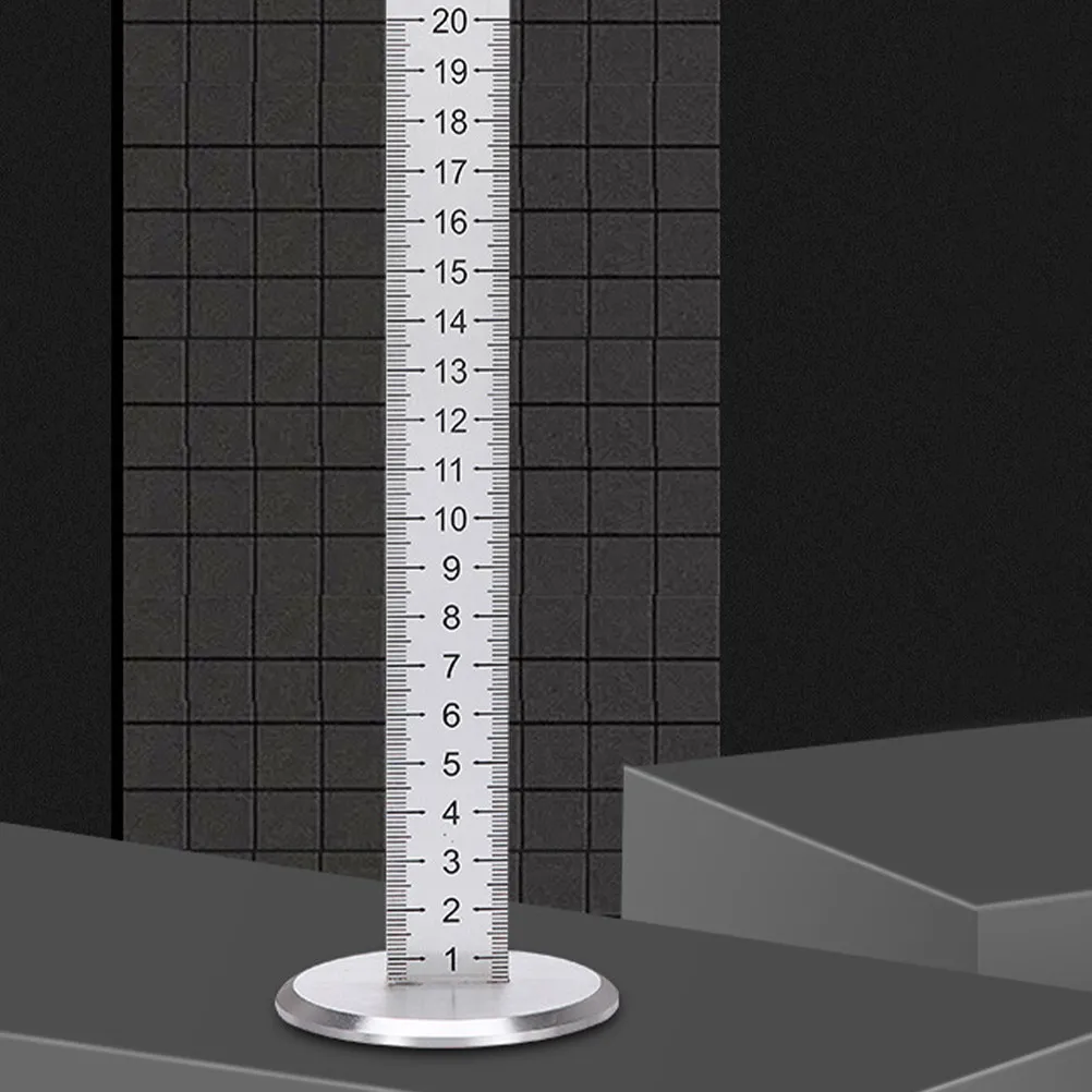 

Precision Level Tool Stainless Steel Tiling Level Ruler Floor Tile Contour Gauge Measuring Positioning Alignment Home