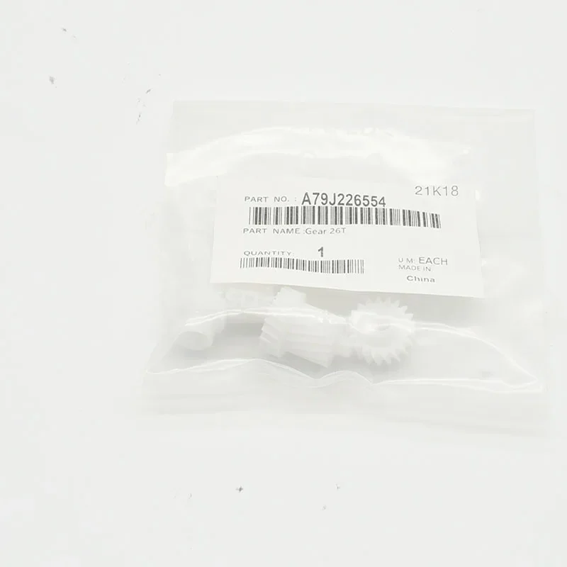 10SET for Konica Minolta Developer Unit Gear Bizhub C227 C287 C454 C554 C458 C558 C658 C224 C284 C364 Developer Gear A79J226554