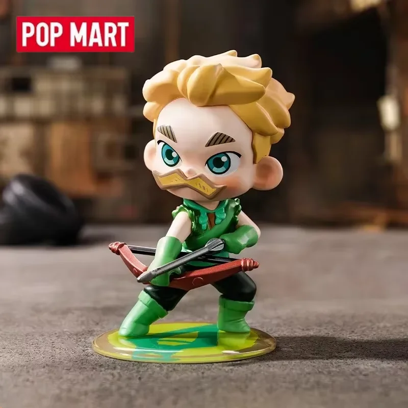 

POP MART DC Лига справедливости Детская серия Слепая коробка Игрушки Kawaii Аниме Фигурка Caixa Caja Сюрприз Mystery Box Куклы