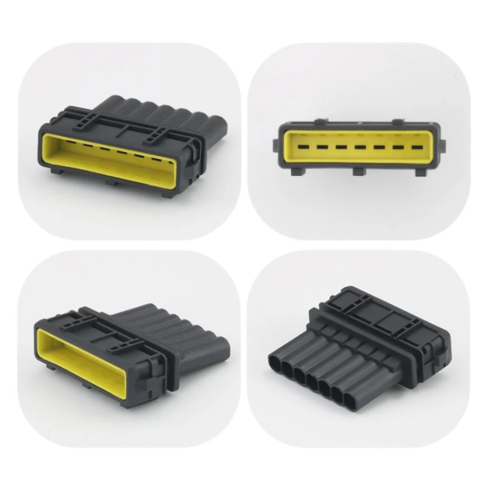 Imagem -04 - Conector Automático Impermeável com Selo Terminal Plugue Automotivo Soquete Masculino da Família Dj70713.511 21 Pinos 100set