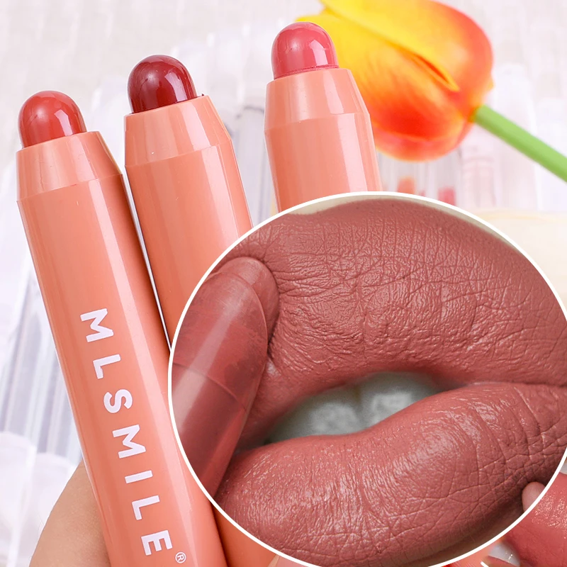 6 Colors Moisturizing Lipstick Pen Colored Mirror Watergloss Lip Glaze Sexy Lip Balm Plumper Waterproof Non-stick Lips Makeup