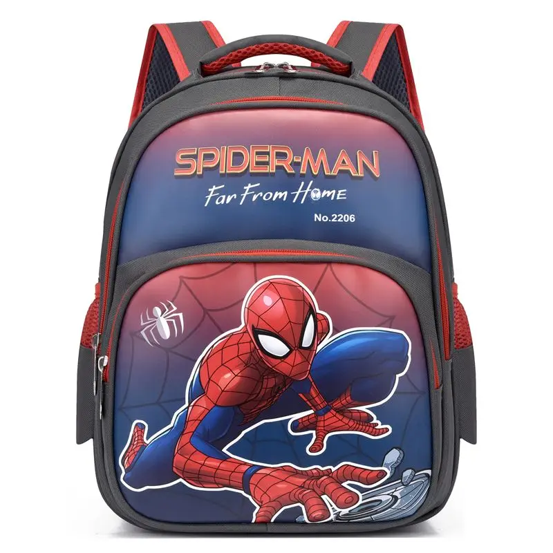 Disney cartoon Spider-Man frozen Kids Backpack Schoolbag Girl  Cute Backpack Bag