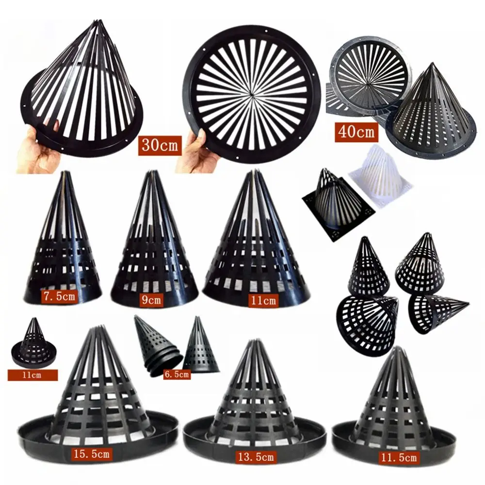 1Pcs Plastic Fishing Cage Cover 7.5/9/11/20/21/30cm Tapered Monopterus Albus Loach Eel Basket Basket Outdoor Fishing Tool view 2