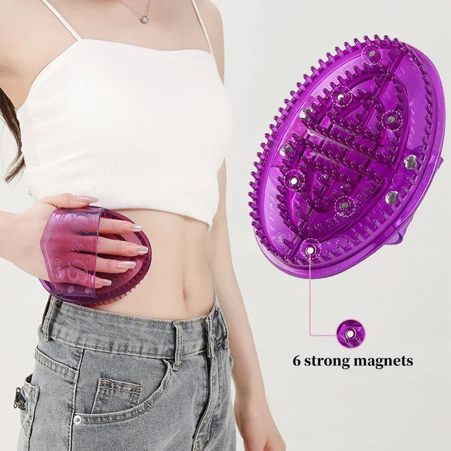 Brosse de massage manuelle amincissante Meridian pour le corps, le dos et les jambes – Outil de relaxation et d'amincissement du ventre