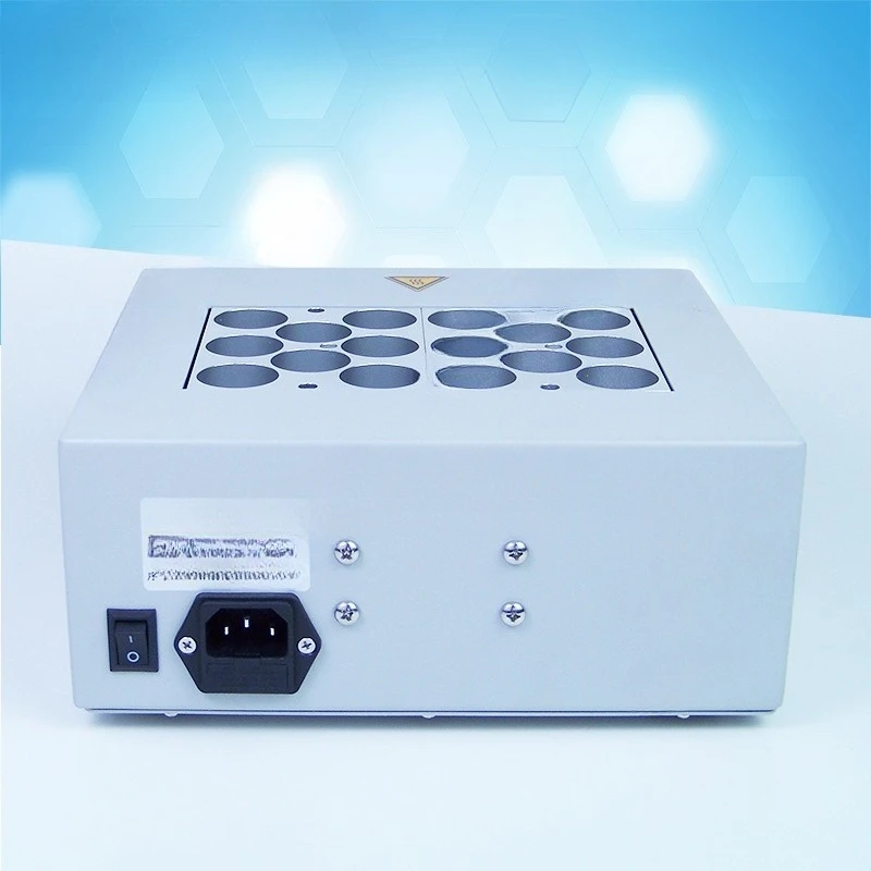 Dry Thermostat 4 Modules Metal Bath Indicator Culture Temperature Control Adjustable Test Tube