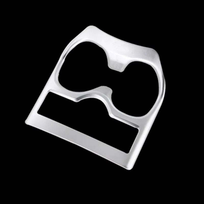 ABS Water Cup Holder Drink Cup Frame Trim Cover Sticker Styling for Nissan X-Trail T32 X Trail Rogue 2014 2015 2016 2017 2018