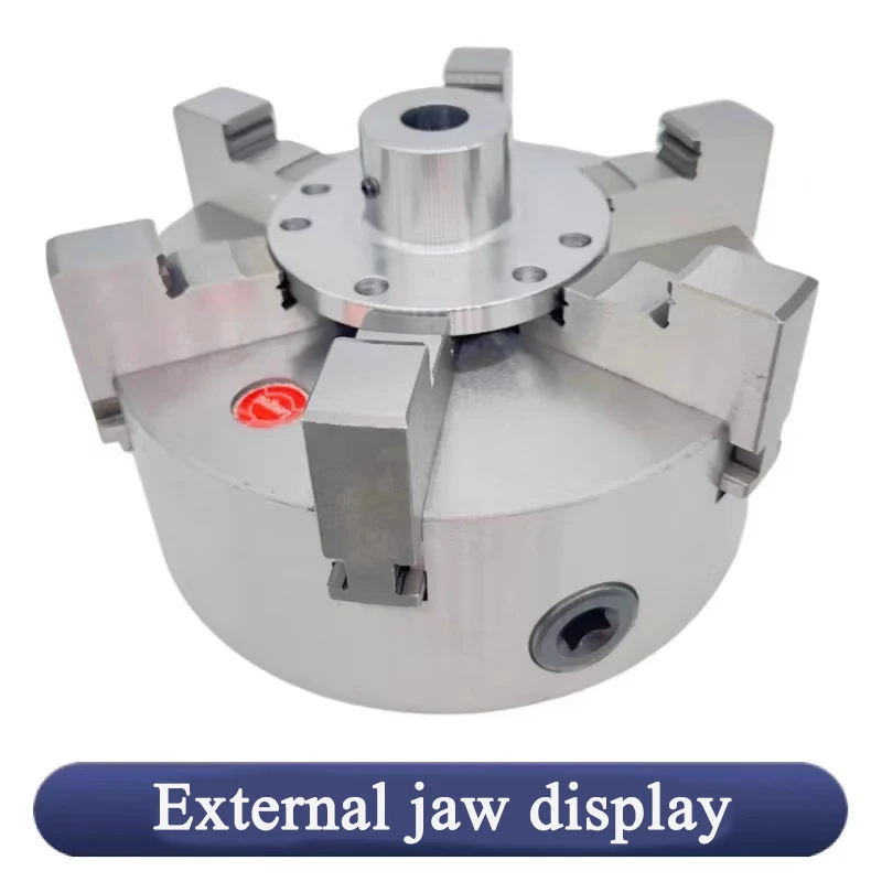 160MM Lathe Chuck 6 Jaw Chuck With Two Sets Jaws K13-160 Metal Lathe Chuck 6 Jaw Self-centering Chuck