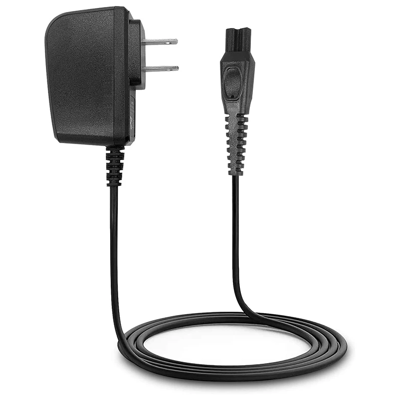 電気シェーバー充電器コードフィリップス対応の-norelco hq8505、norelco 7000、5000、3000シリーズの交換用フィット、米国プラグ