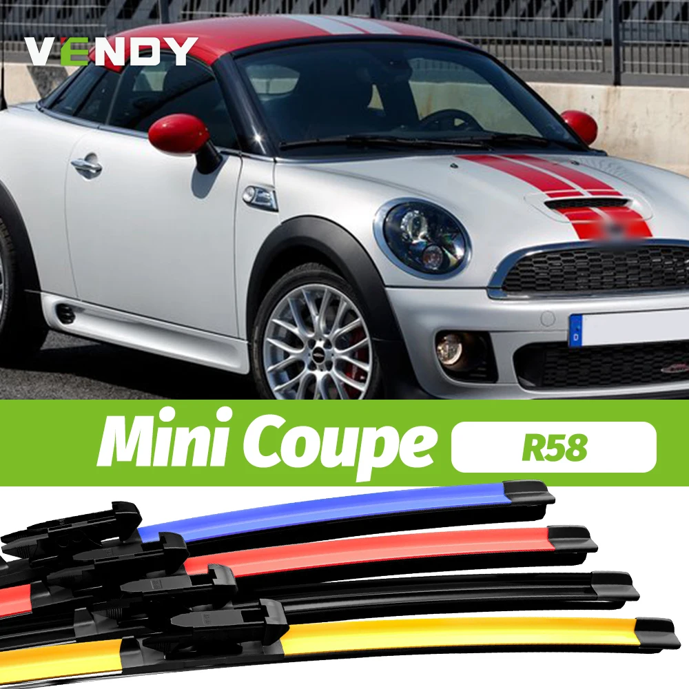 2 Stück Frontscheibenwischerblätter Scheibenwischer für Mini Coupe R58 2010–2015 2011 2012 2013 2014