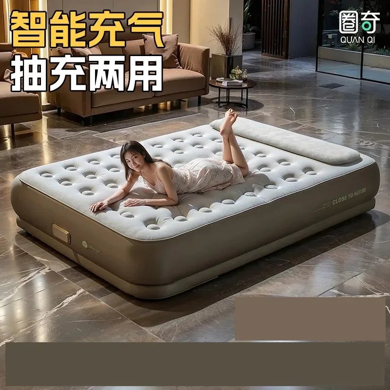 Camping Inflatable Couch Air Bed Outdoor Patio Furniture Set Portable Inflatable Bed Chair Home Folding Inflatable Sofa Beds