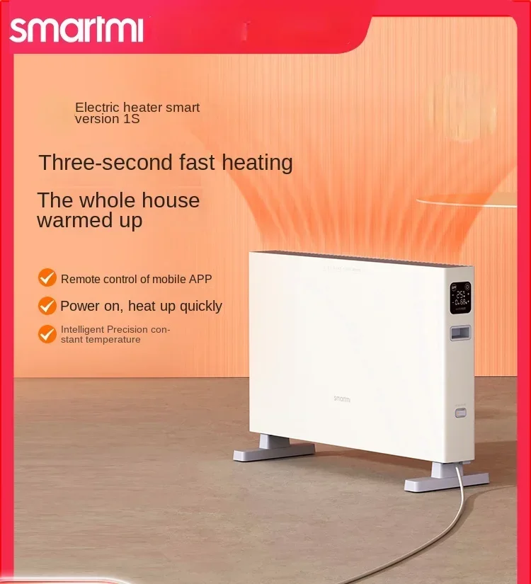 SMARTMI Electric Heater, Household European Style Fast Heating Stove, Bathroom Heater  portable heater   ir panel heater