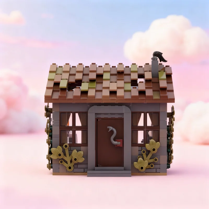 

388pcs MOC Gaunt Shack Harry Model Building Blocks Construction Toys Assemble DIY Christmas Gift Education Brick Creative Idea