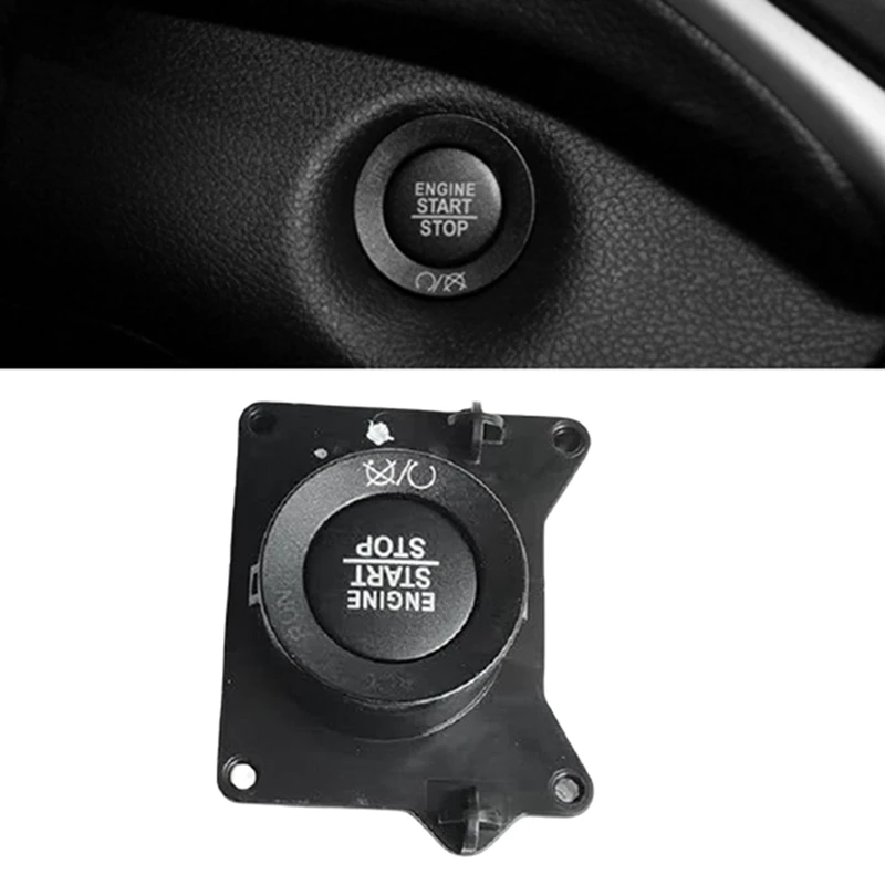 Car Engine Start Stop Push Button One-Button Switch 6CK47DX9AB 53244208 For Jeep Cherokee 2014-2018