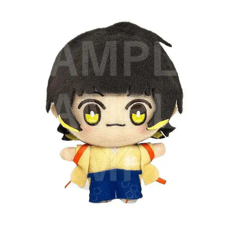 Anime genuino BLUE LOCK Isagi Yoichi Bachira Meguru Chigiri Hyoma Cosplay muñeca dibujos animados versión Q Maumet marioneta colgante regalo de Navidad