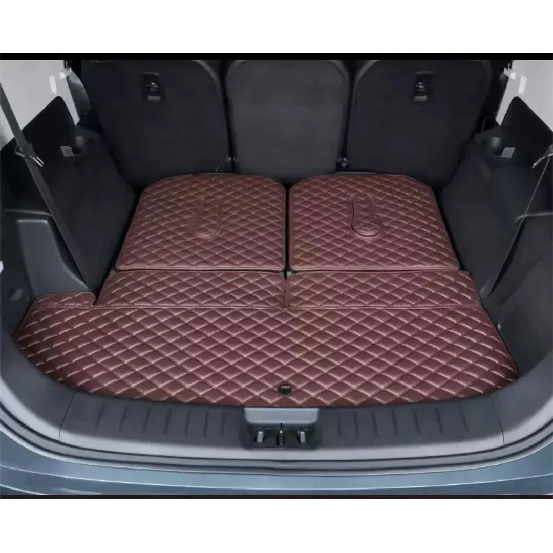 Leather Car Trunk Mat Cargo Liner for Geely Haoyue Okavango 2020 2021 2022 2023 2024 2025 Boot Pad Carpet Cover Protect Cushion