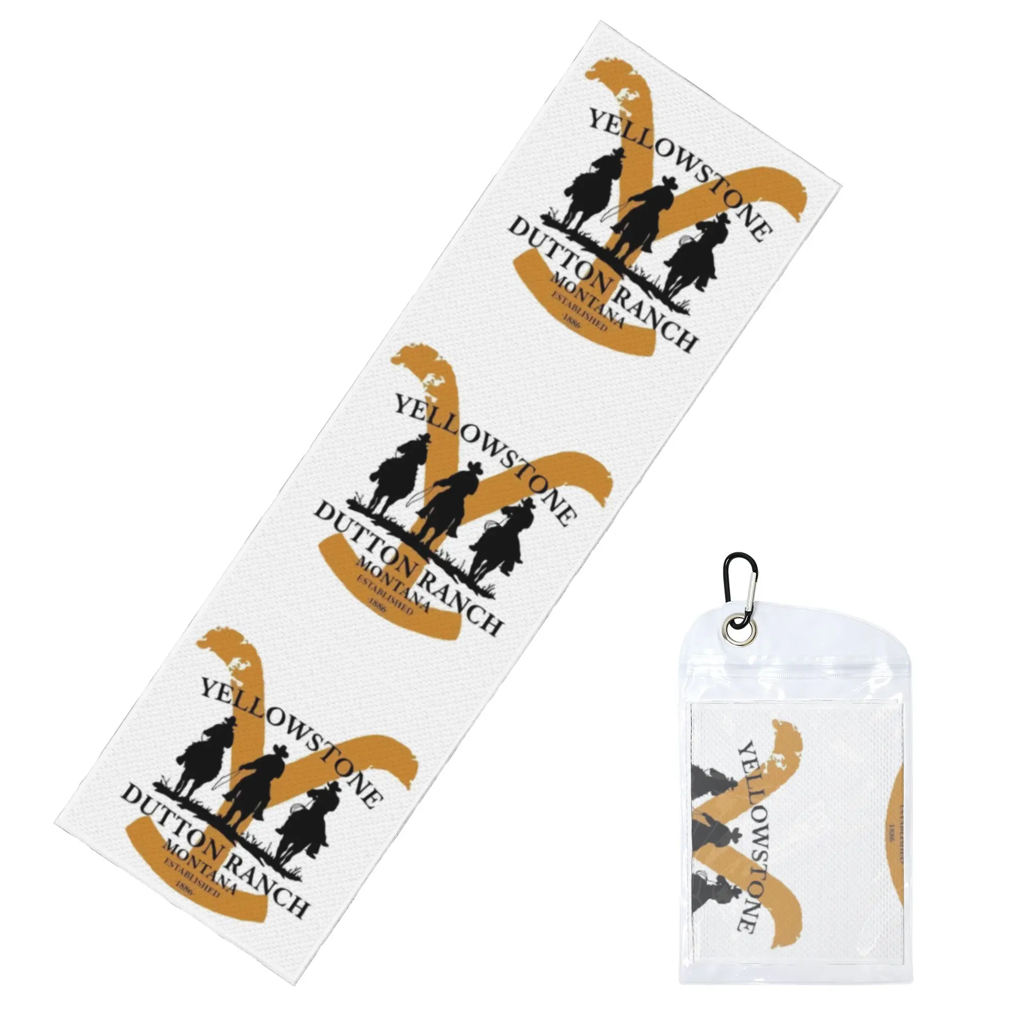 Dutton Ranch Yellowstone Cold Exercise Towel  Yoga And Fitness Running Outdoor Activities Travelling Swimming Camping Towels